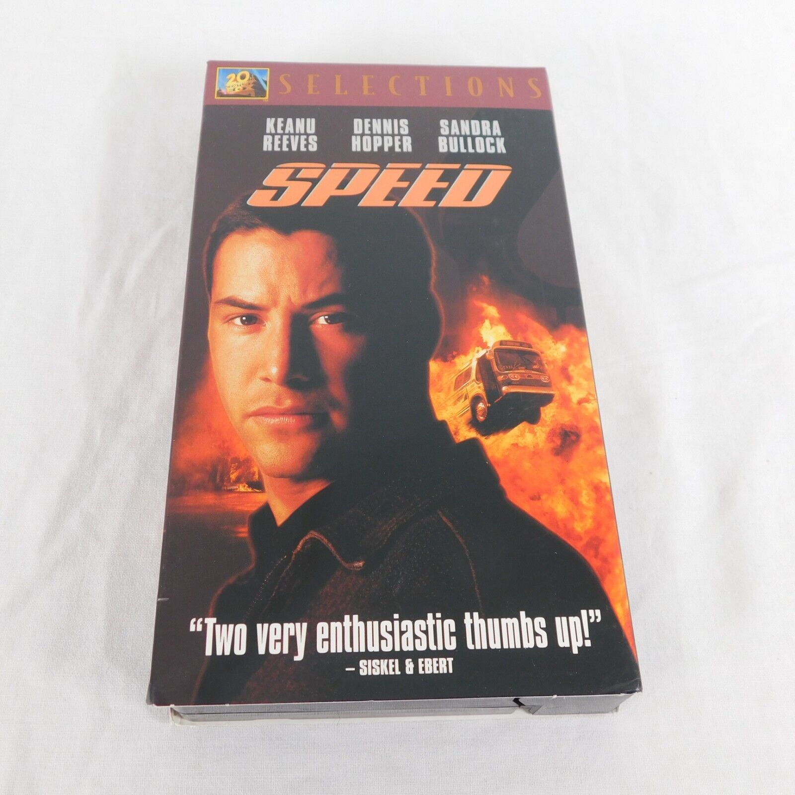 Speed 1994 20th Century Fox Selections VHS 2000 Keanu Reeves Sandra ...