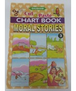Children Cut and Paste Moral Stories PICTURES Project Chart book young kids - $5.36
