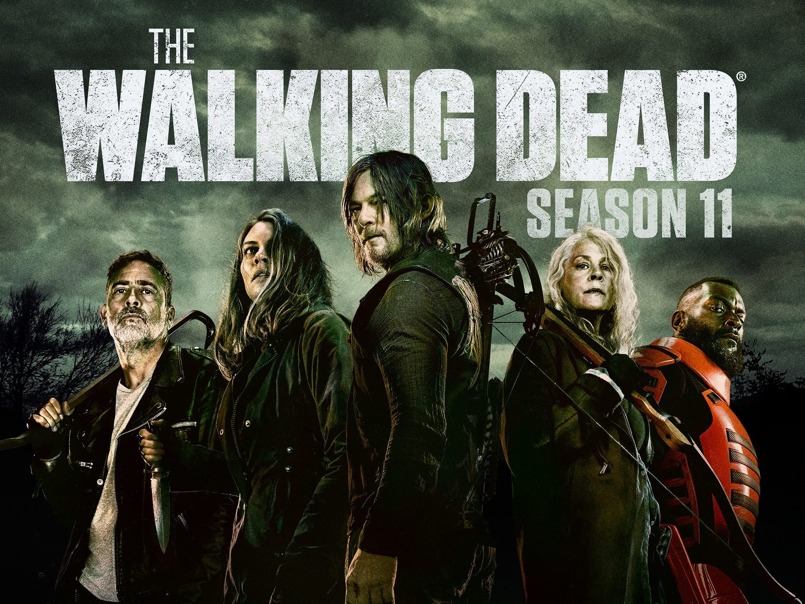 The Walking Dead Poster Season 11 Part 2 TV Series Art Print Size 24x36 #1