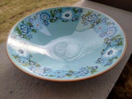 TAYLOR SMITH &amp; TAYLOR AZURA CERAMIC  Large BLUE BOWL 10 inches - $29.99