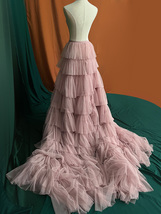 BLUSH Bridal Train Detachable Layered Tulle Skirts Wedding Bridal Skirt Gowns image 6