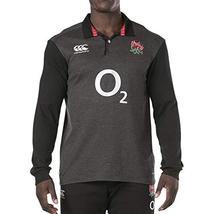 Canterbury Long Sleeve England Alt Classic Rugby Jersey, Black Marl, 4X-Large image 1