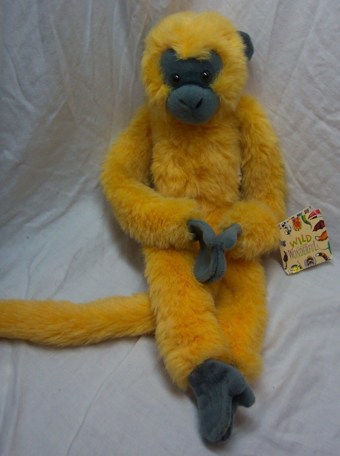 orange monkey teddy