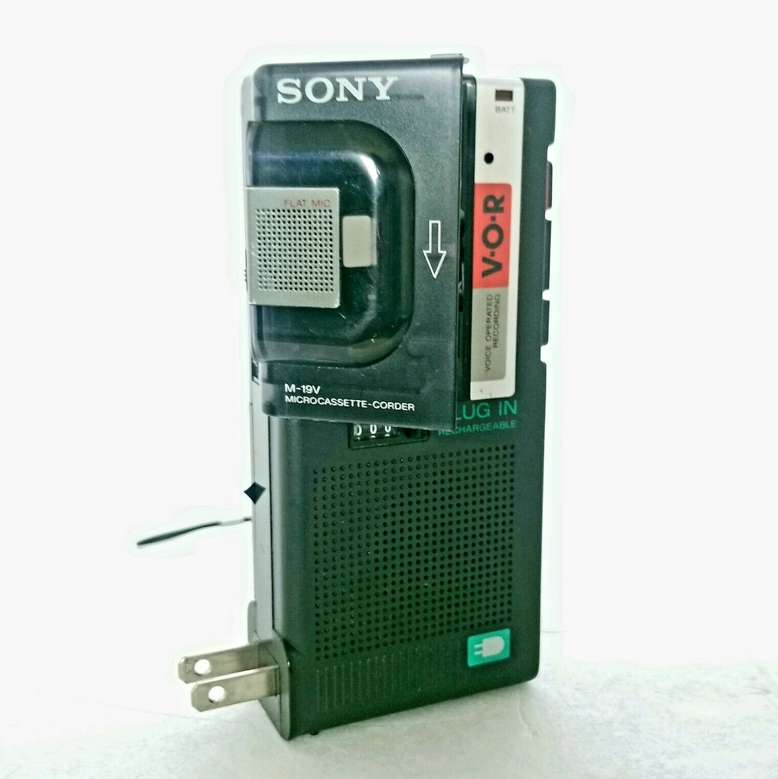 SONY AM Handheld Radio and Microcassette Recorder for Repairs