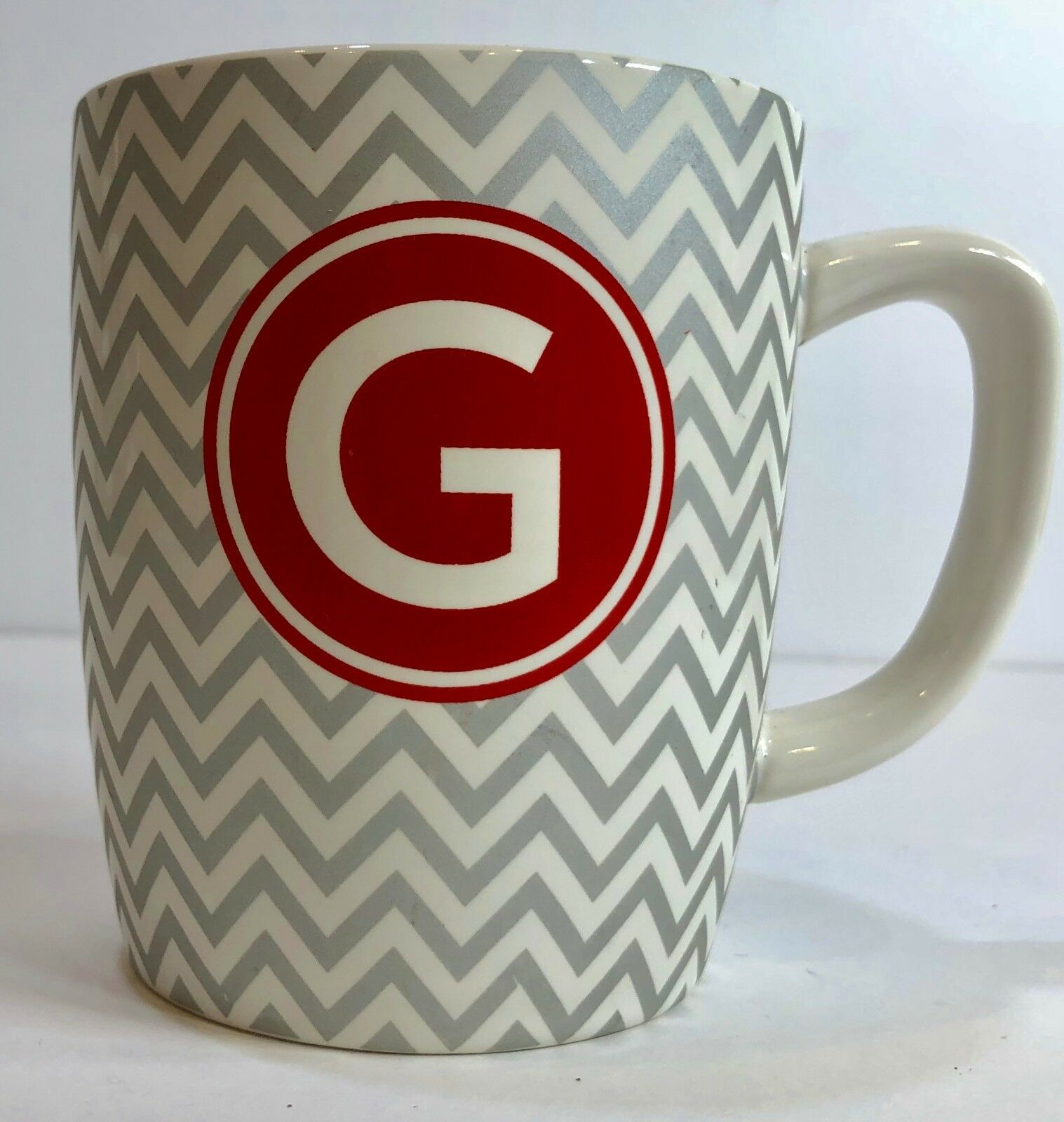 Target Stoneware Monogram Ceramic Coffee Cup Mug Personalized Letter