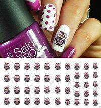 Careflection Owl Nail Art Waterslide Decals - - $6.44