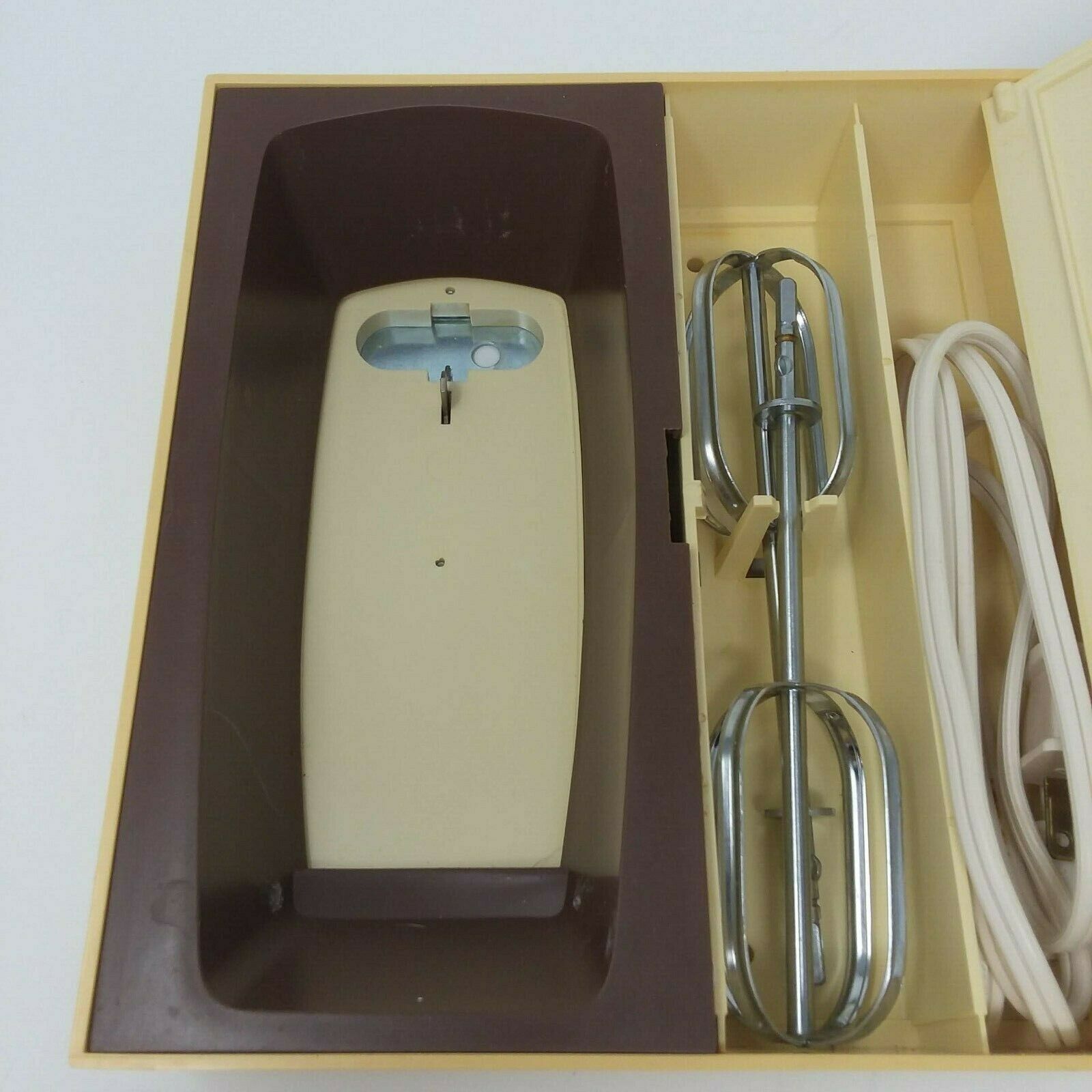 Vintage Hand Mixer Sears Wall Mount Counter Food Prep Machine Rare