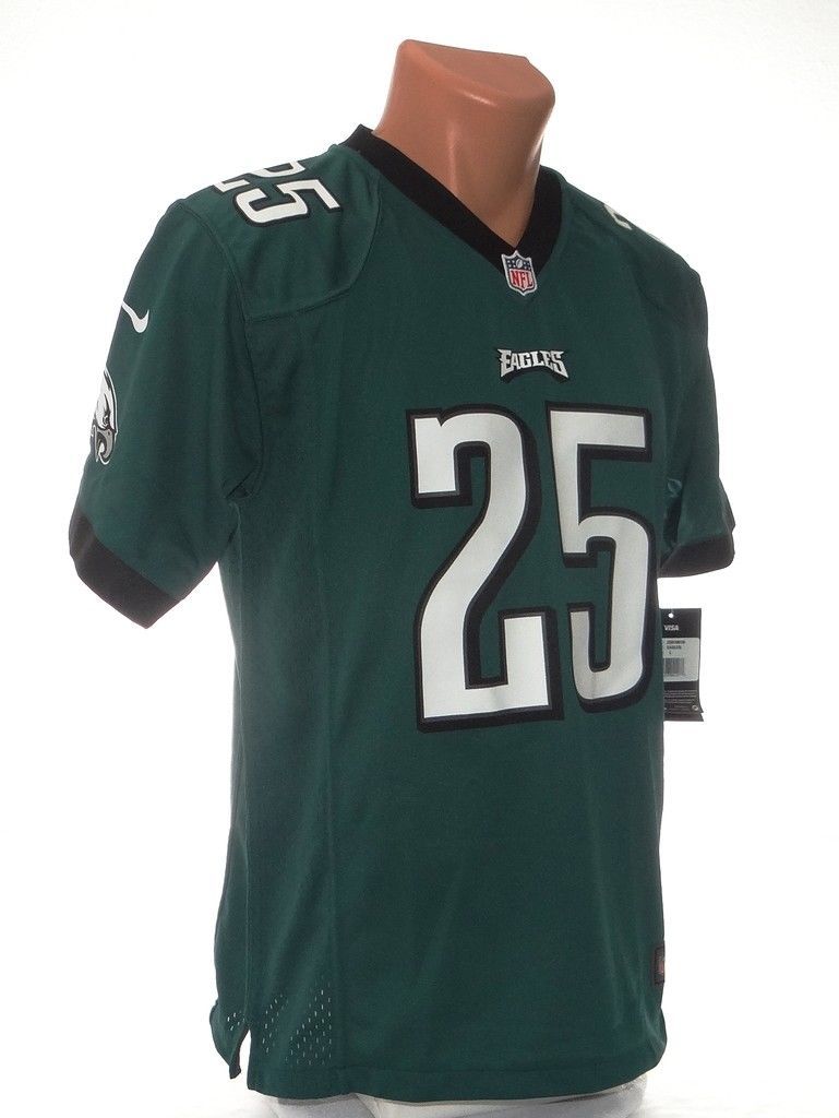 Nike NFL Philadelphia Eagles McCoy 25 Green Football Jersey Youth Boy's