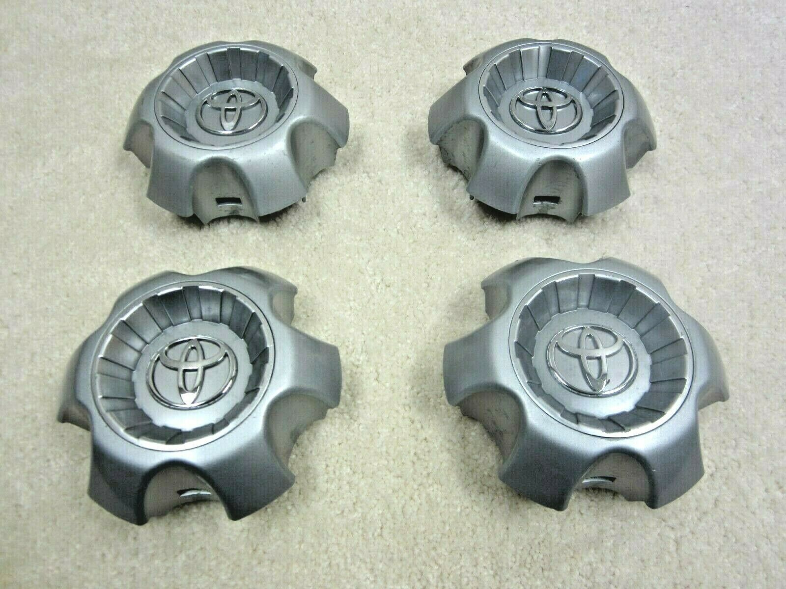 2003 2009 TOYOTA 4RUNNER OEM 16" ALLOY WHEEL CENTER CAP SET 42603