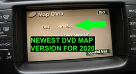 2006 Lexus GS430 Gen 4 GPS Navigation Map DVD Update U30 Version 15.1 - $49.00
