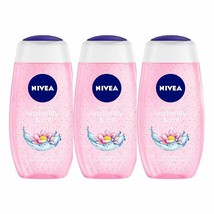 Nivea Waterlily and Oil Shower Gel, 250ml (Pack of 3) - $23.74