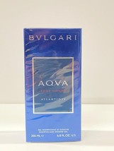 Bvlgari Aqva Atlantiqve Shampoo& Shower Gel for men 6.8oz-New with dark blue box - $69.99+