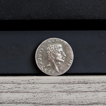 43-42 BC Ancient Roman Coin Head of L. Junius Brutus - Silver Denarius 16mm - £12.33 GBP