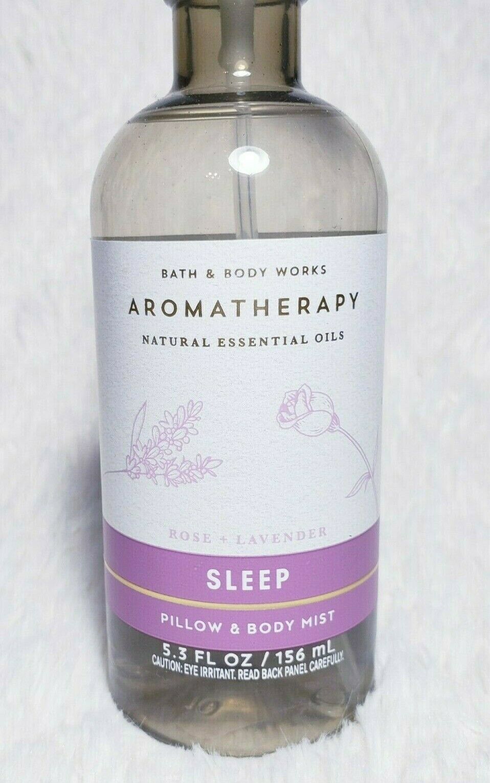 Bath And Body Works Aromatherapy Rose Lavender Sleep Pillow And Body Mist 53oz New Body Sprays