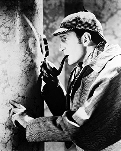 Basil Rathbone As Sherlock Holmes Looking At Map 16x20 Canvas Giclee - $69.99