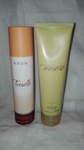 2- PACK))) Avon Treselle Perfumed Body Lotion Skin Softener+Body Spray Deodorant - $17.97