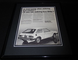 1984 Subaru Automobiles 11x14 Framed ORIGINAL Vintage Advertisement