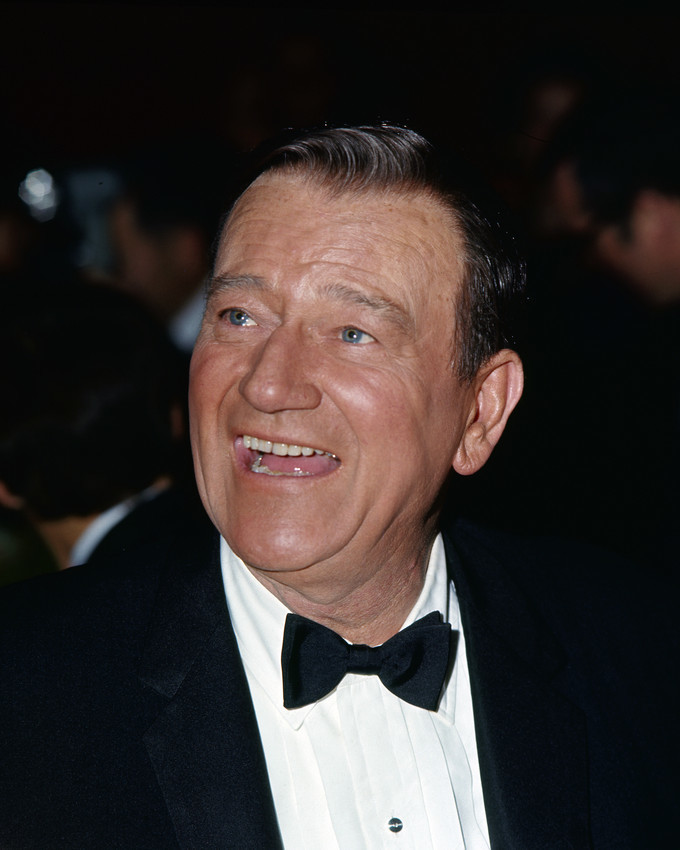 John Wayne candid smiling portrait in tuxedo 1960's 11x14 Photo ...