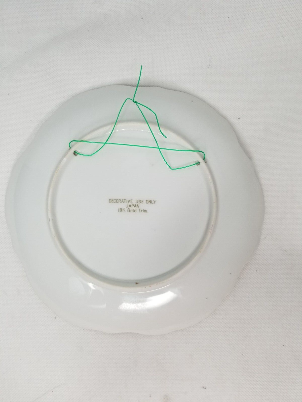 8" Vintage 18K Decorative Wall Plate Gold and 50 similar items