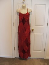 New Newport News Burgundy Fully Lined Party Formal Ocassion Gown Size 6 - $58.66