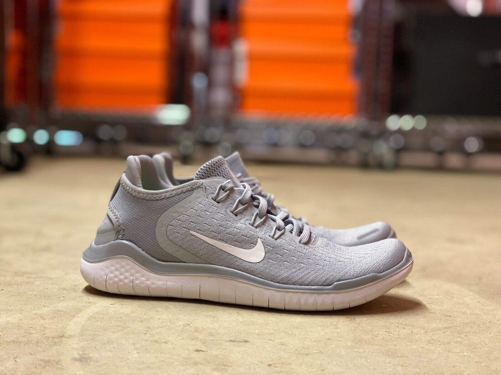 Primary image for Nike Free RN 2018 Low Womens Running Shoes Gray White (942837-003) NEW Multi Sz