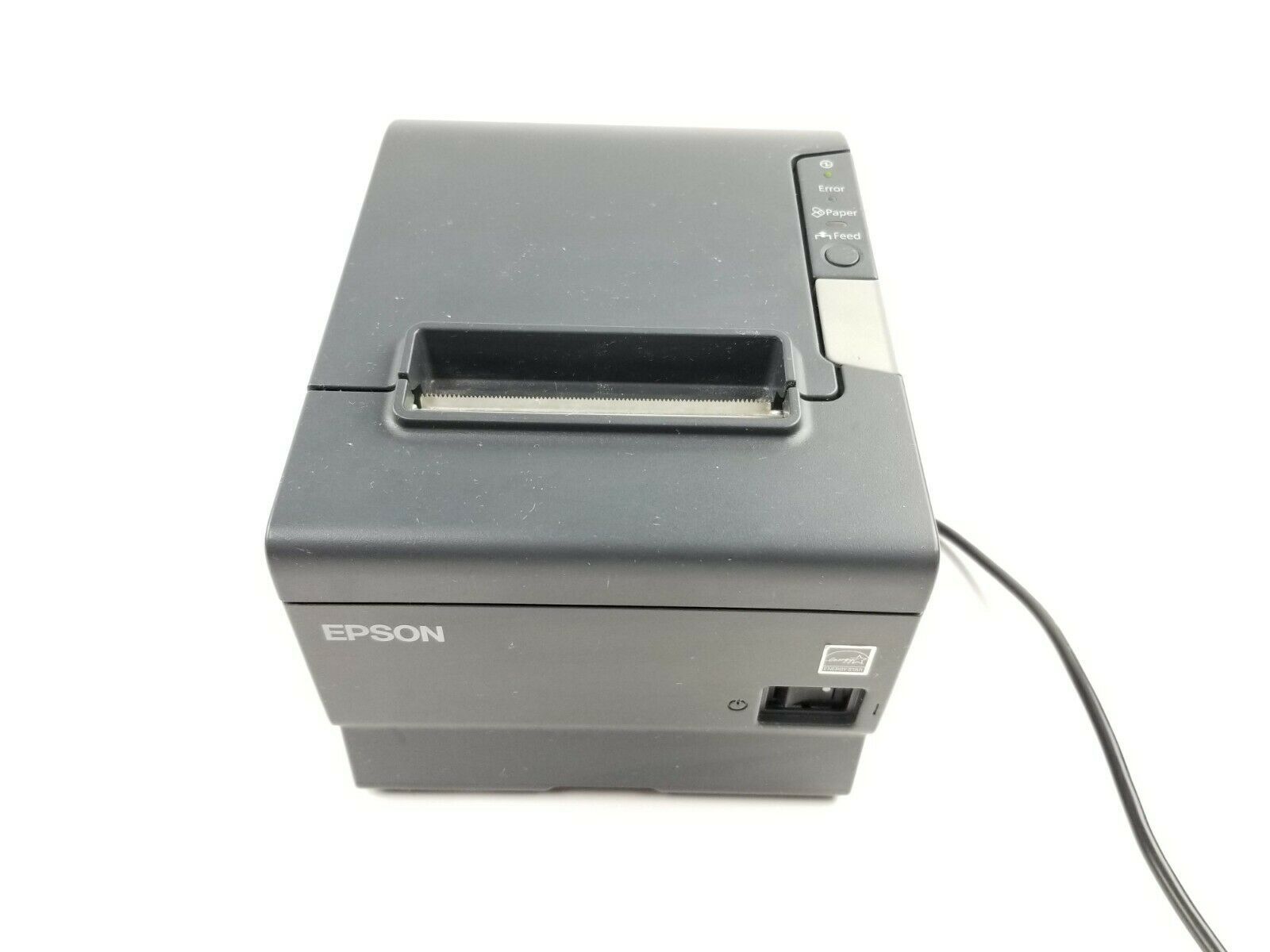 EPSON Black Thermal Receipt Printer M244A TMT88V w/ Power & Phone