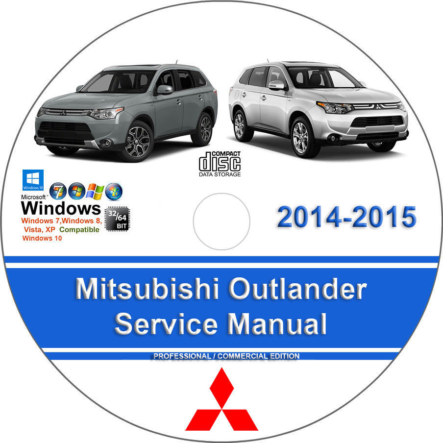 19. 19. Mitsubishi Outlander 2014 2015 2.4L 3.0L Factory Workshop Service Repair Manual