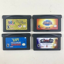 Nintendo Gameboy Advance GBA Lot of 4 Spy Themed Games - Dora, I Spy, Sp... - $9.46