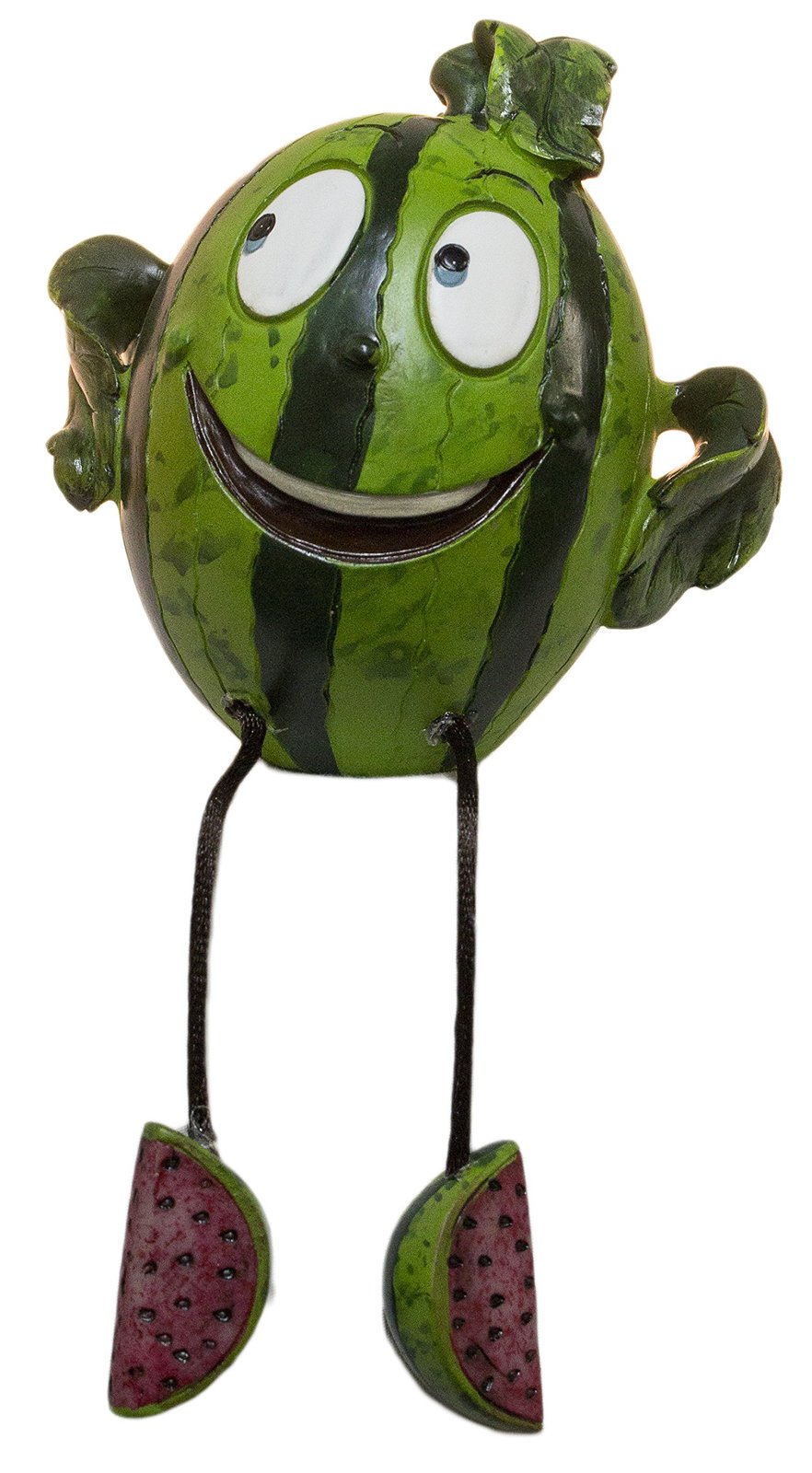 3.5 Inch Happy Fruit Shelf Sitter with Dangle Legs Watermelon Candles