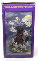 Halloween Tree w/ Blinking Green Eyes &amp; Eerie Sounds - Ghosts - $54.44