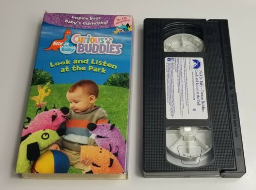 Nick Jr Baby Curious Buddies VHS Look and Listen at the Park (2004 ...