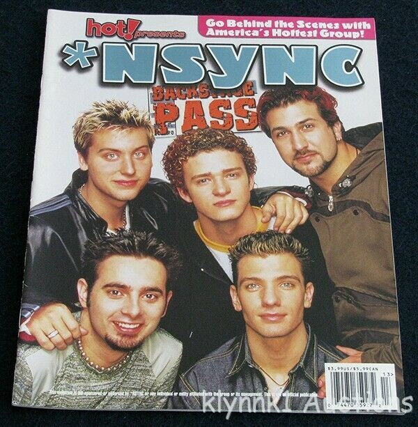 unopened nsync backstage pass game