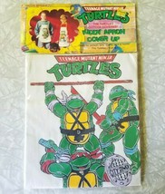 TMNT Teenage Mutant Ninja Turtles Kiddy Apron Cover Up Cotton Poly NIP 1... - $29.02