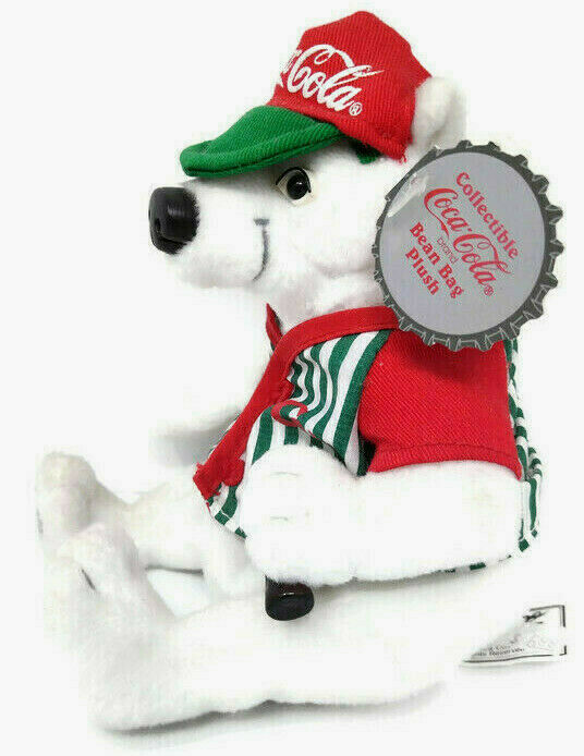 coca cola bean bag plush polar bear