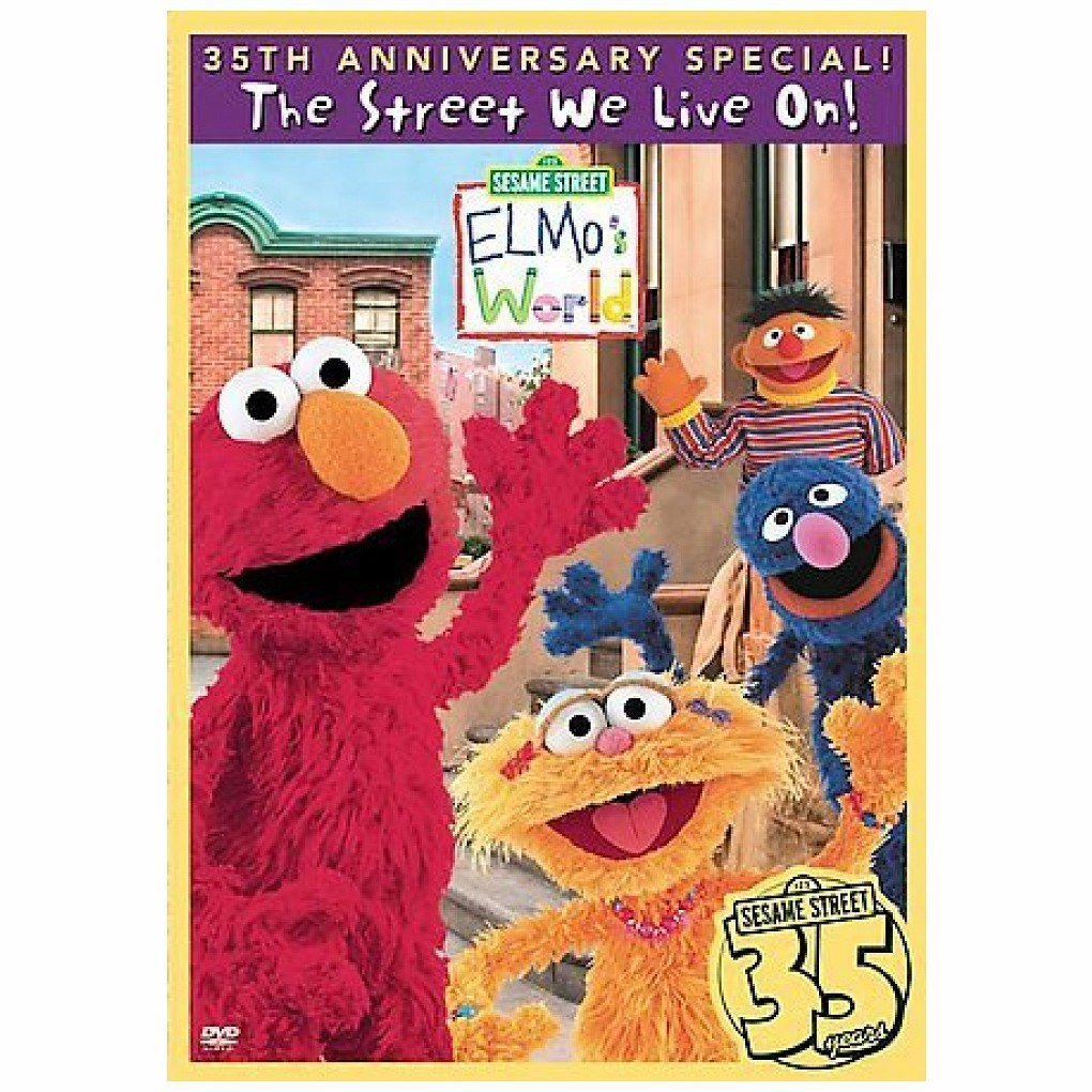 Sesame Street Elmo S World The Street We Live On Vhs Tape Brand