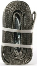 1 Count Auto Edge 20' Tow Strap Heavy Duty Construction Alloy Steel Hooks PA5785 image 2