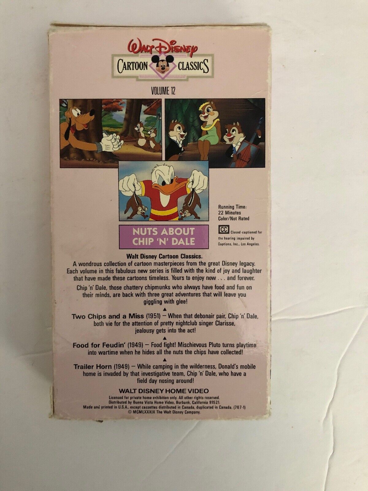 Walt Disney Cartoon Classics V. 12 Nuts and similar items