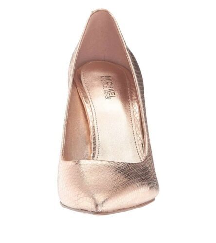 michael kors claire embossed leather pump