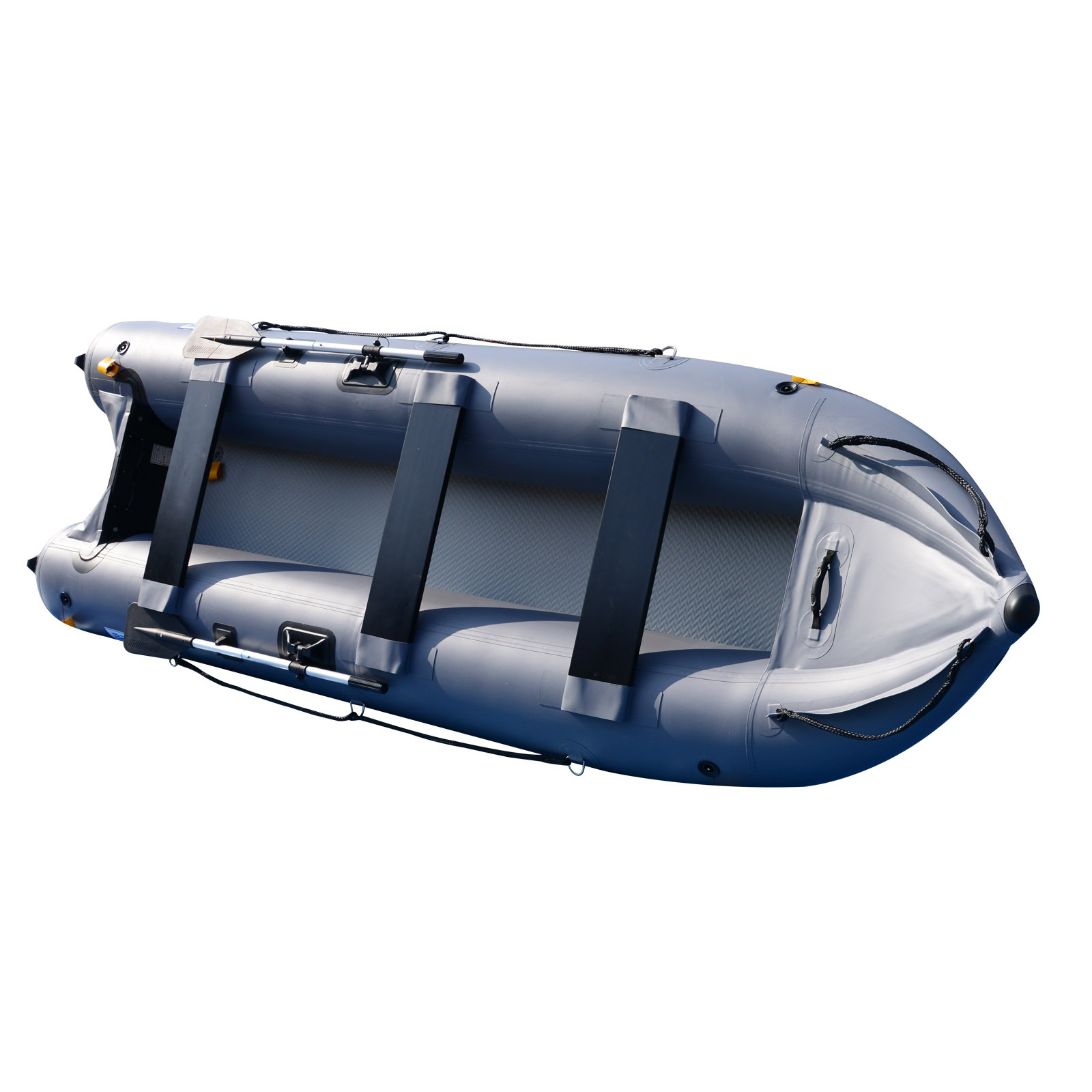 bris 14.1ft inflatable kayak boat fishing tender poonton