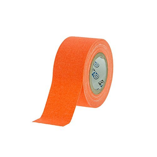 Pocket Pro-Gaff Gaffer's Spike Tape on a mini core FL. Orange 24mm X 6 ...