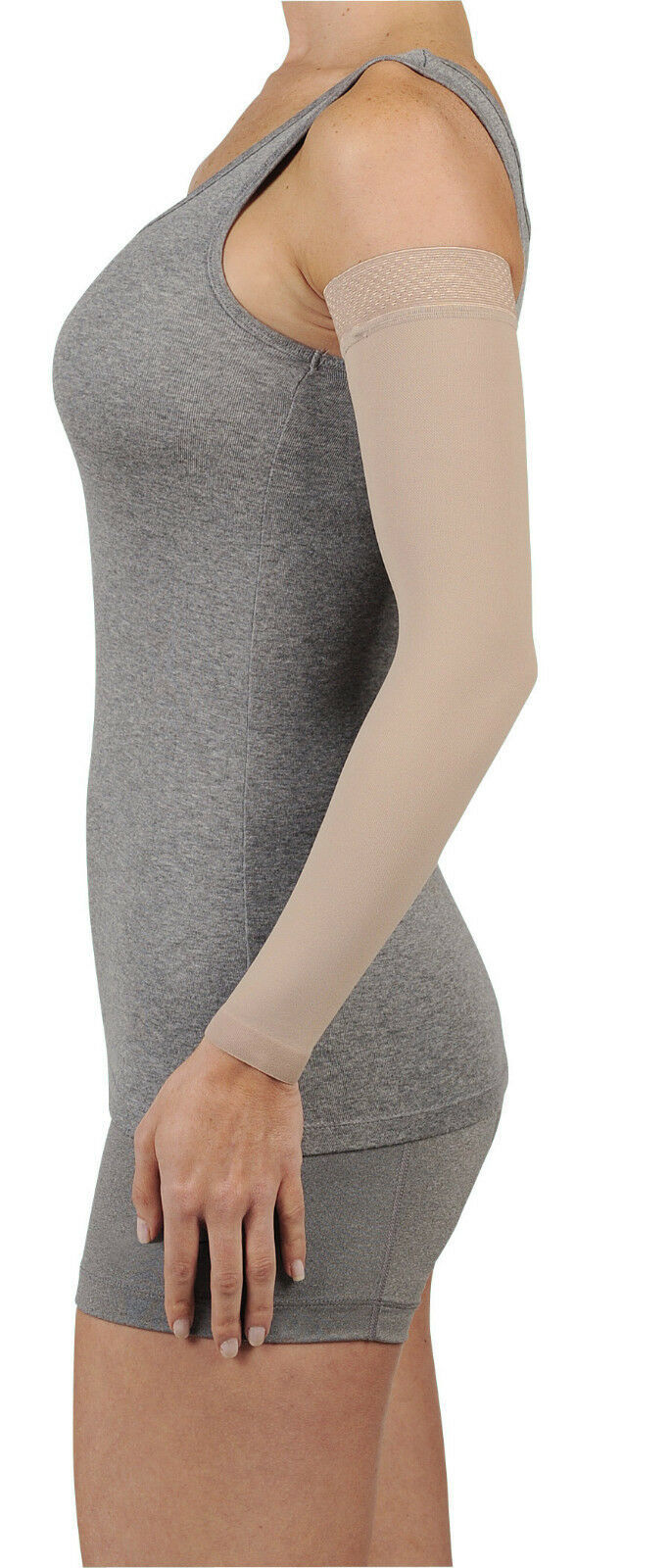 DREAMSLEEVE COMPRESSION SLEEVE by Juzo, BEIGE, Gauntlet Option, Any Level/Size
