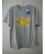Champion NCAA Michigan Wolverines Mens Champ Short Sleeve T-Shirt Gray S... - $19.80