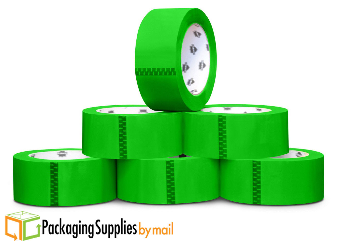 Green Colored Packing Tape 2 Mil 3" x 55 Yds Shipping Packaging Tapes