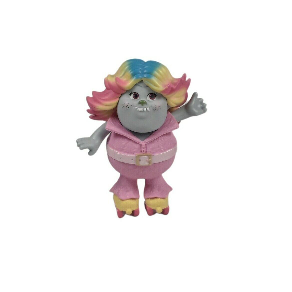 Dreamworks Trolls Bridget Lady Glitter Sparkles Rainbow Hair Figure 6