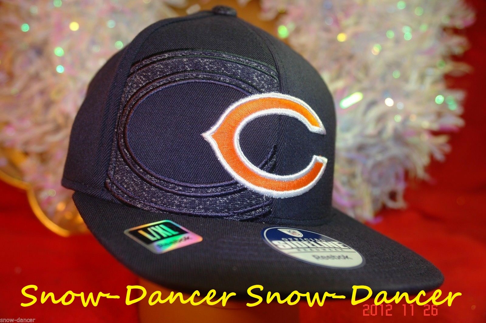 Primary image for Chicago Bears Hat Cap NFL Onfield Sideline Reebok L / XL Adult New