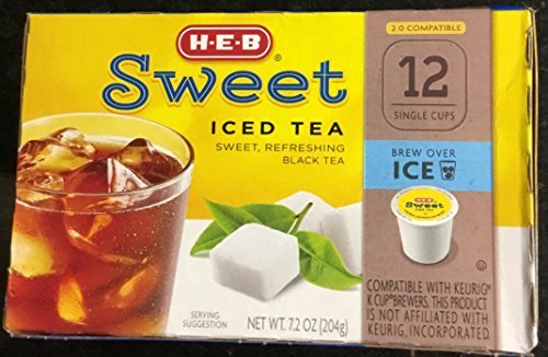 H-E-B Sweet Tea Iced Tea K-cup 2.0 Compatible 12 Cts. - Home & Garden