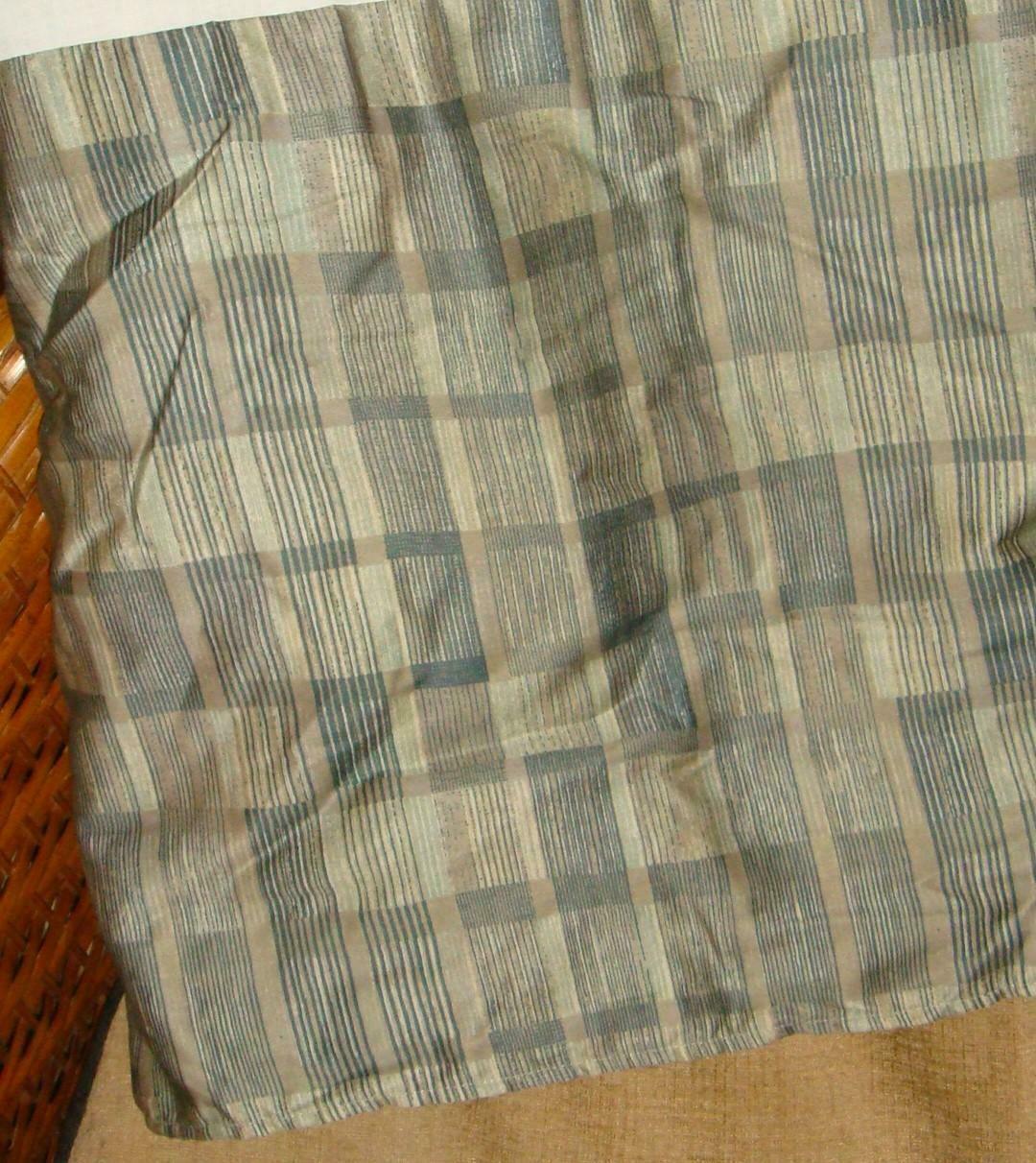 Royal Sateen Kitan Haywood Plaid King Bedskirt 15" Drop Crown Crafts