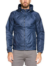 Men's Nylon Lightweight Rain Water Resistant Hooded Windbreaker Jacket 2XL image 2