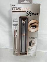 Finishing Touch Flawless Brow Hair Remover - 18k Gold Plated Pink Shavin... - $9.87