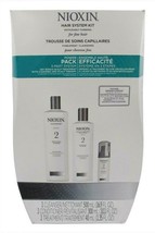 Nioxin System 2 Kit 3 Piece Cleanser 16.9z, Scalp Therapy 10.1z, Treatment 1.35z - $25.25